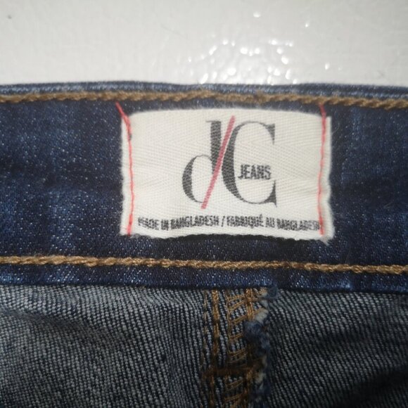 DC Jeans Ladies Size 22 Petite Dark Wash Straight Leg Jeans - Picture 3 of 14